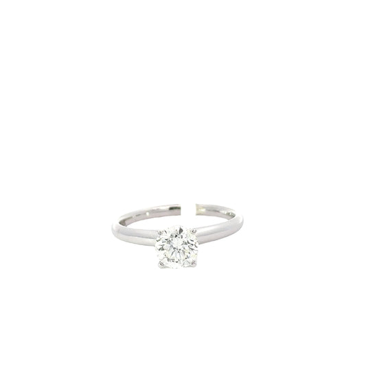 0.96 CTTW Solitaire Ring