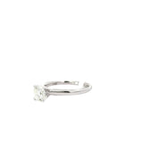 0.96 CTTW Solitaire Ring