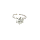 2.54 CTTW Solitaire Ring