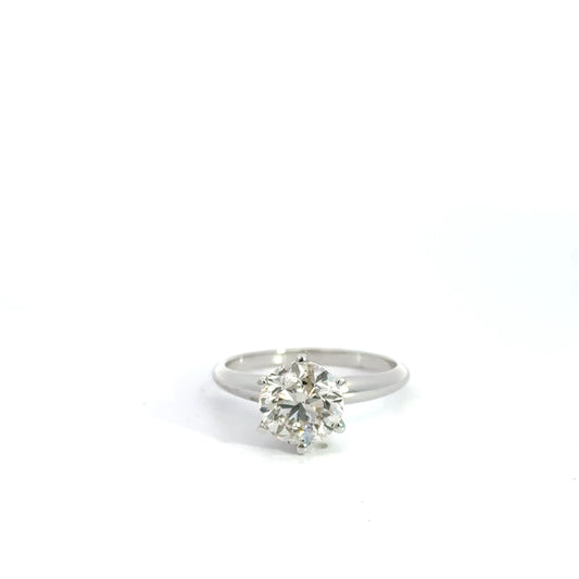 2.08 CTTW Solitaire Ring