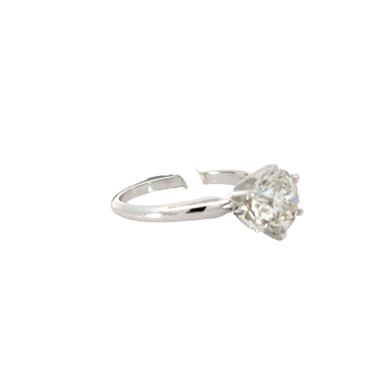 2.08 CTTW Solitaire Ring