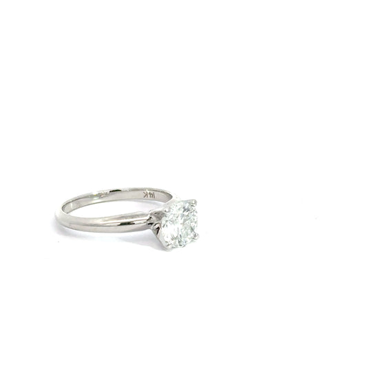1.37 CTTW Solitaire Ring