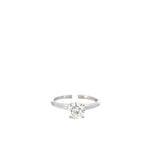 1.00 CTTW Solitaire Ring