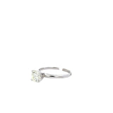 1.00 CTTW Solitaire Ring