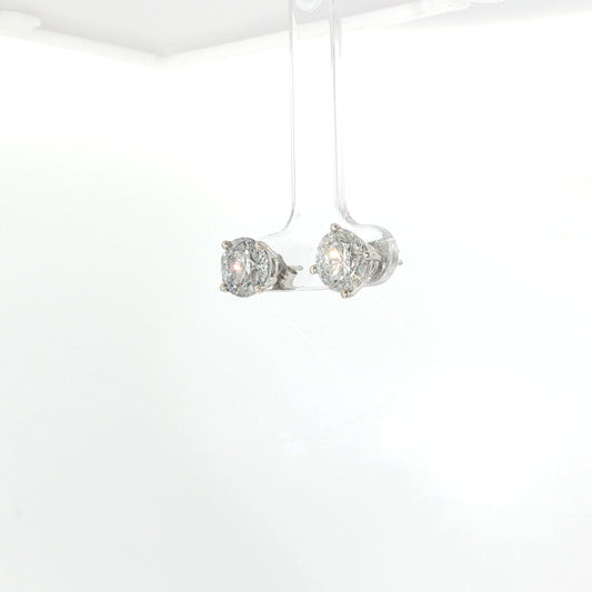 4.07 CTTW Studs Earrings