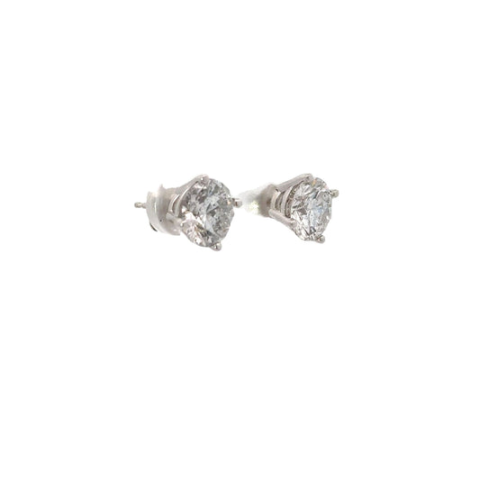 4.07 CTTW Studs Earrings