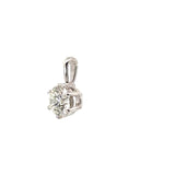 0.56 CTTW Solitaire Pendant