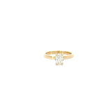 0.71 CTTW Rose Solitaire Ring