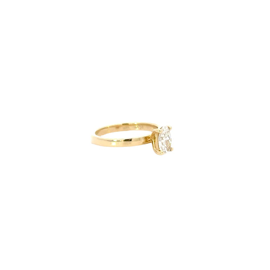 0.71 CTTW Rose Solitaire Ring