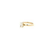 0.71 CTTW Rose Solitaire Ring