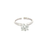 2.01 CTTW Solitaire Ring