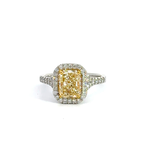 2.20 CTTW Halo Ring