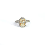 1.81 CTTW Halo Ring