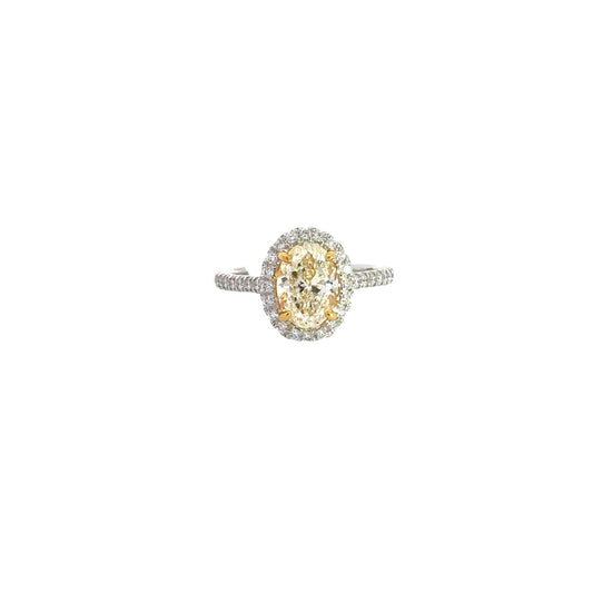1.81 CTTW Halo Ring