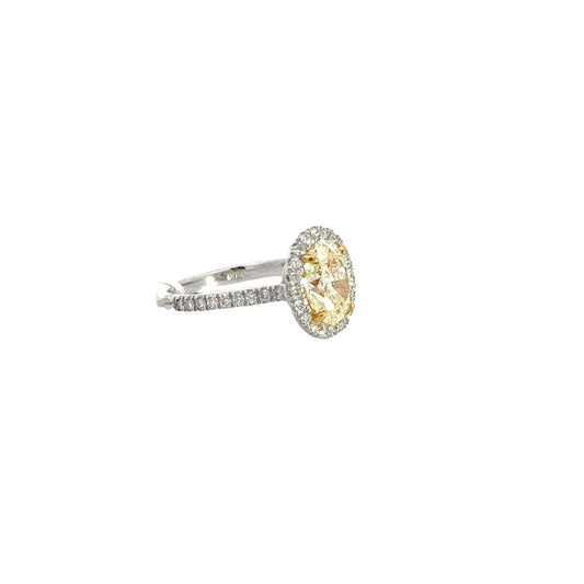 1.81 CTTW Halo Ring