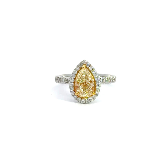 1.90 CTTW Halo Ring