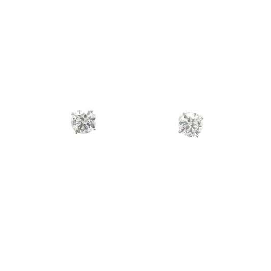 4.61 CTTW Studs Earrings