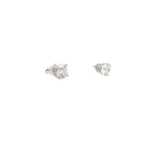 4.61 CTTW Studs Earrings