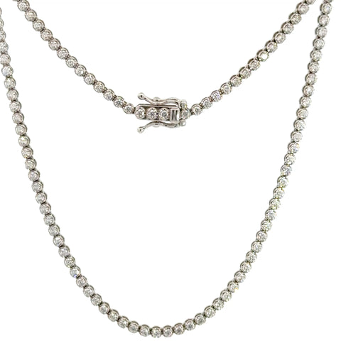 3.00 CTTW Straight-line Necklace