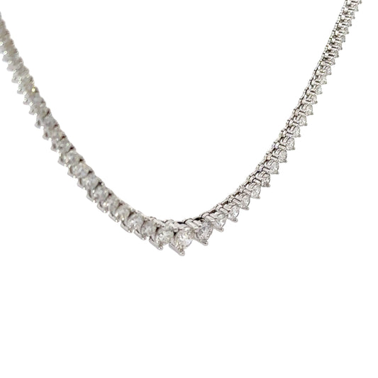 6.00 CTTW Graduated/Riviera Necklace