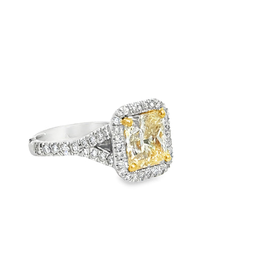 3.63 CTTW Halo Ring