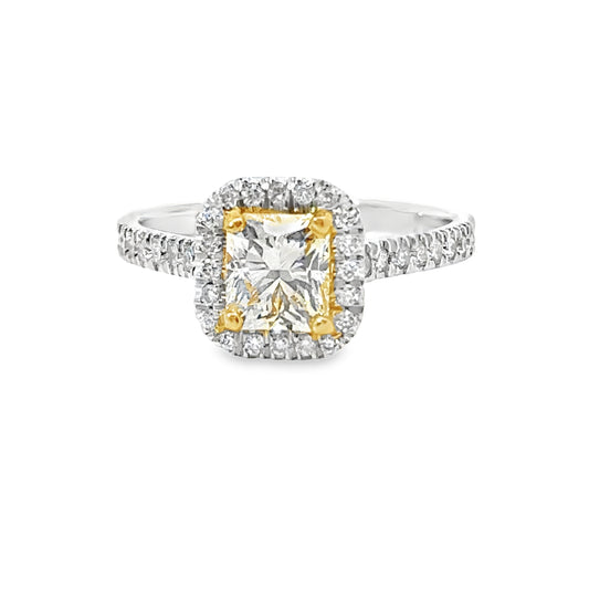 1.36 CTTW Halo Ring