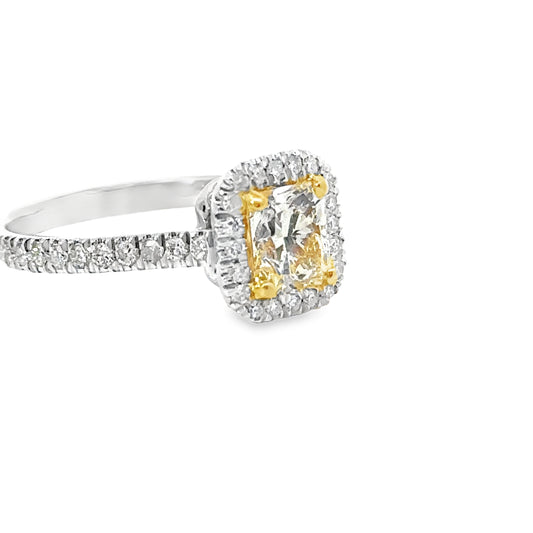 1.36 CTTW Halo Ring