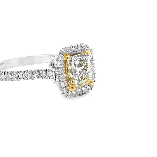 1.71 CTTW Halo Ring