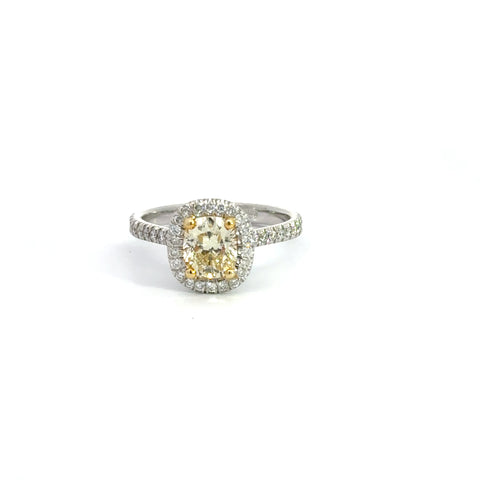 1.54 CTTW Halo Ring