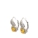 2.85 CTTW Halo Earrings