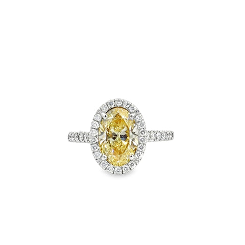 2.85 CTTW Halo Ring