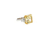 18.32 CTTW Accented Solitaire Ring