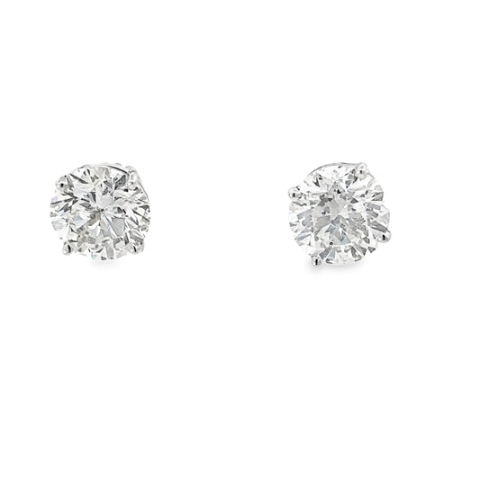 3.07 CTTW Studs Earrings