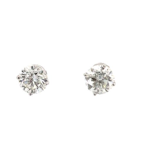 3.07 CTTW Studs Earrings