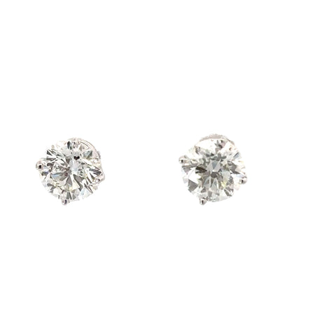 3.07 CTTW Studs Earrings