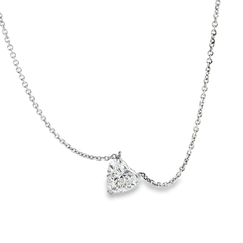 3.01 CTTW Pendant with Chain Necklace