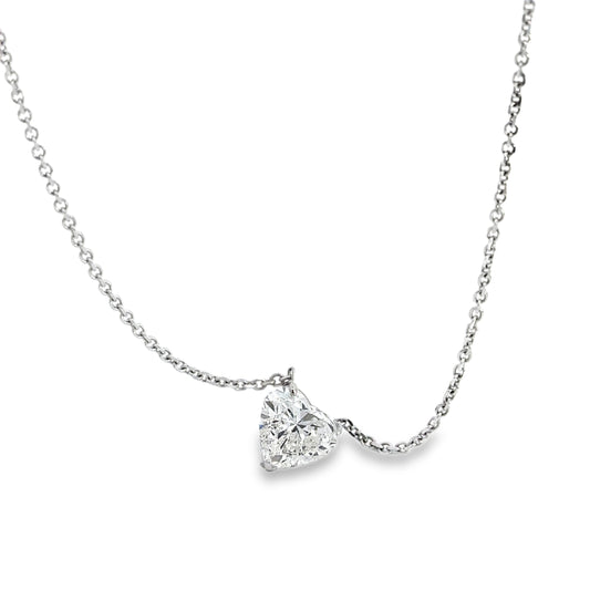 3.01 CTTW Pendant with Chain Necklace