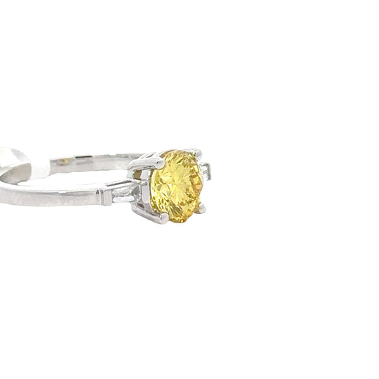1.32 CTTW 3 Stone Ring