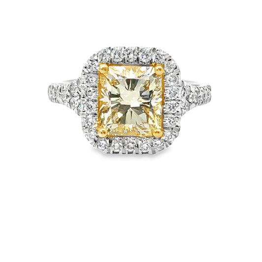 2.88 CTTW Halo Ring