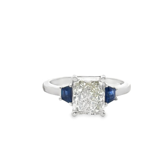 2.16 CTTW 3 Stone Ring