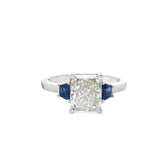 2.16 CTTW 3 Stone Ring