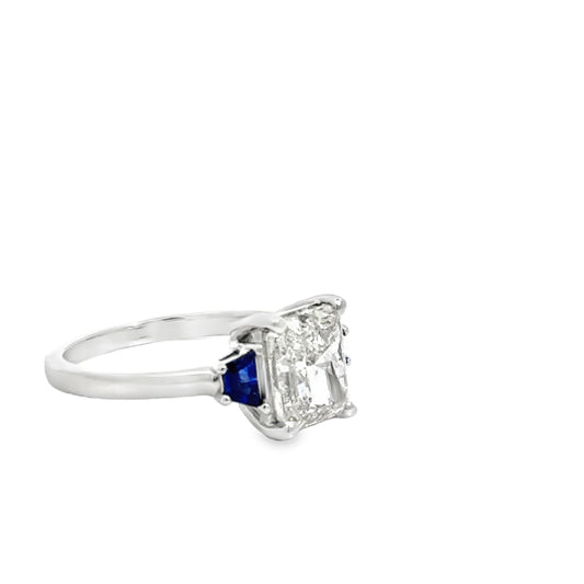 2.16 CTTW 3 Stone Ring
