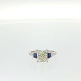 2.16 CTTW 3 Stone Ring