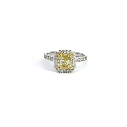 1.30 CTTW Halo Ring
