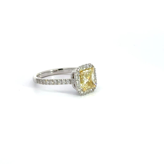 1.30 CTTW Halo Ring