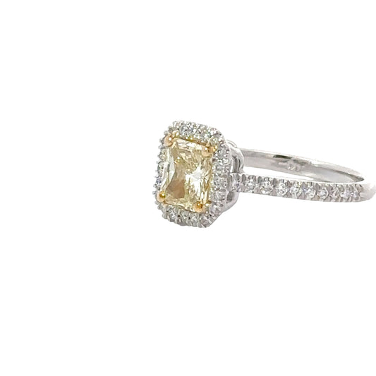 1.30 CTTW Halo Ring