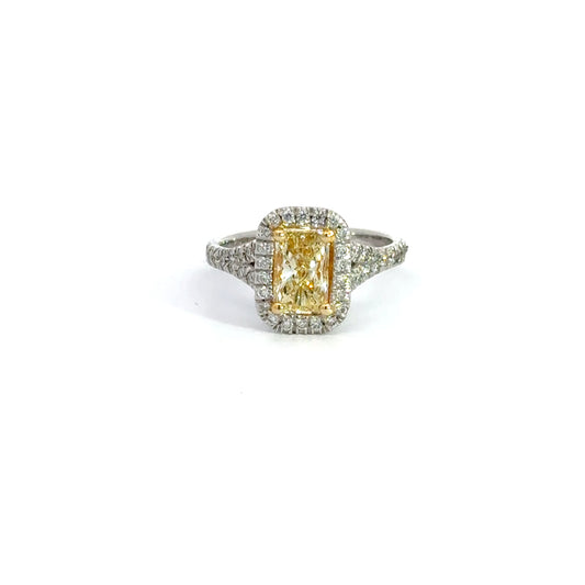 1.45 CTTW Halo Ring