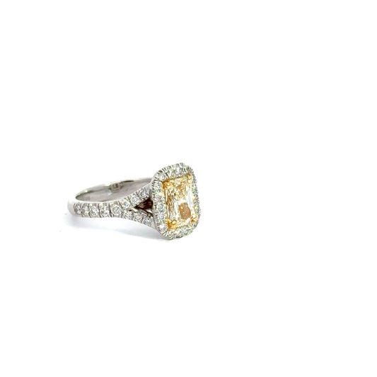 1.52 CTTW Halo Ring