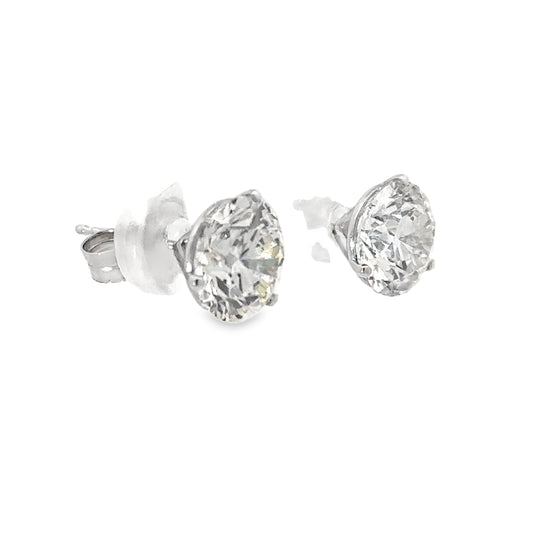 4.08 CTTW Studs Earrings