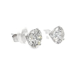 4.08 CTTW Studs Earrings